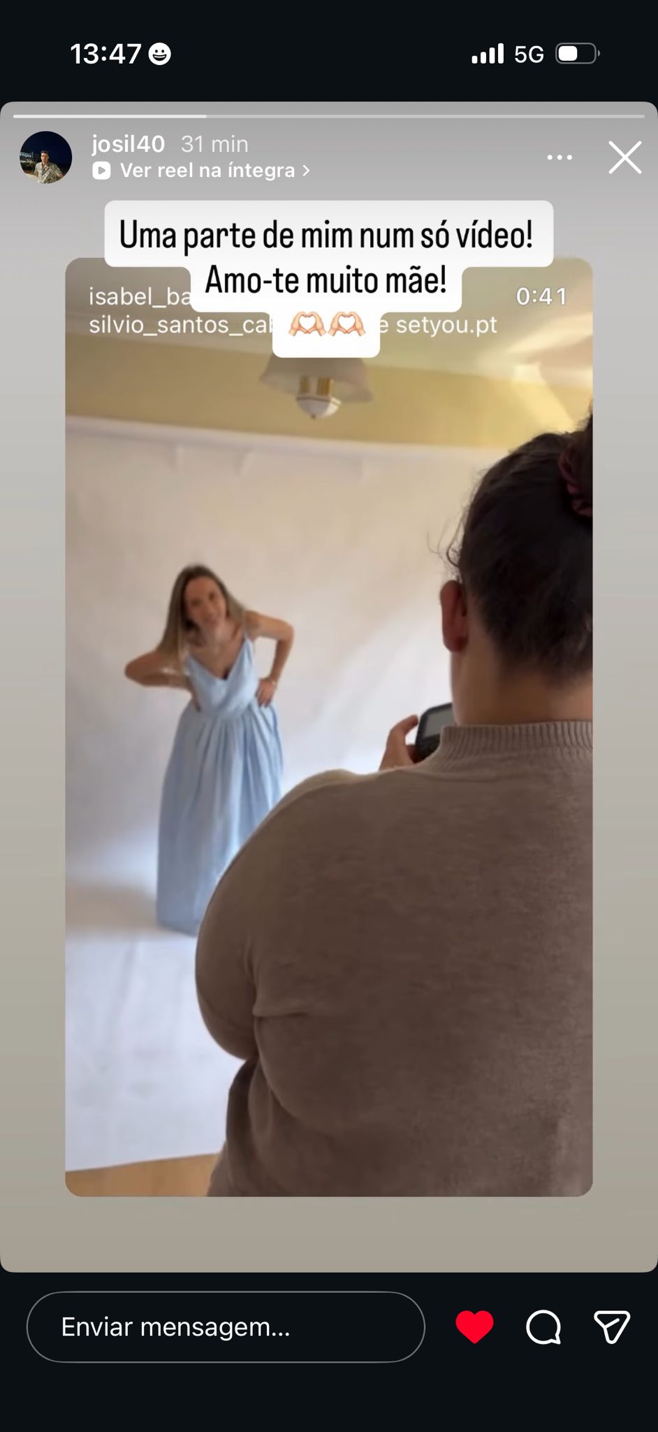 Sessão fotográfica